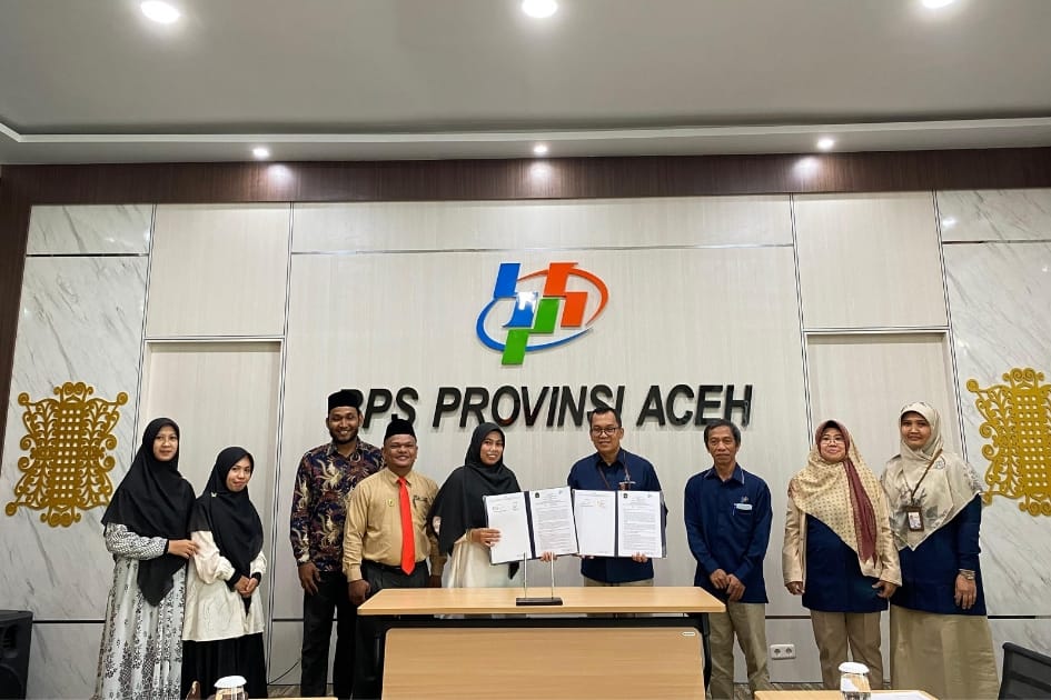 SMP IT Al Farabi Bilingual School Adakan Kerja Sama dengan BPS Provinsi Aceh